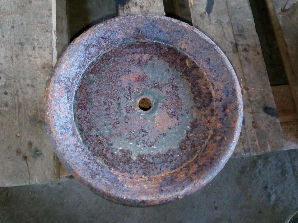 стакан подушки подвески прицепа б/у - 1